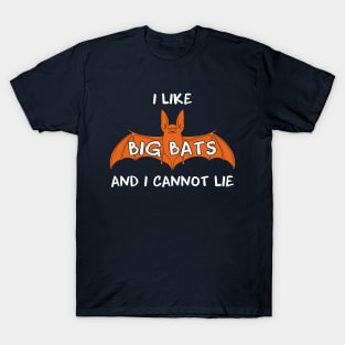 I Like BIg Bats Funny 90's Hiphop Big Butts Parody T-Shirt